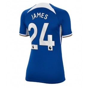 Chelsea Reece James #24 Replika Hjemmebanetrøje Dame 2023-24 Kortærmet